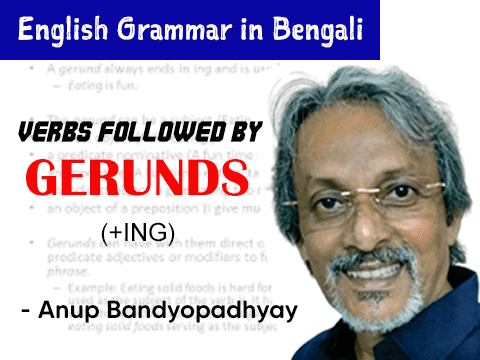 VERBS FOLLOWED BY GERUNDS